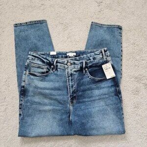 NWT Good American | Good Classic Crossover Waistband Denim Jeans, Women's 16